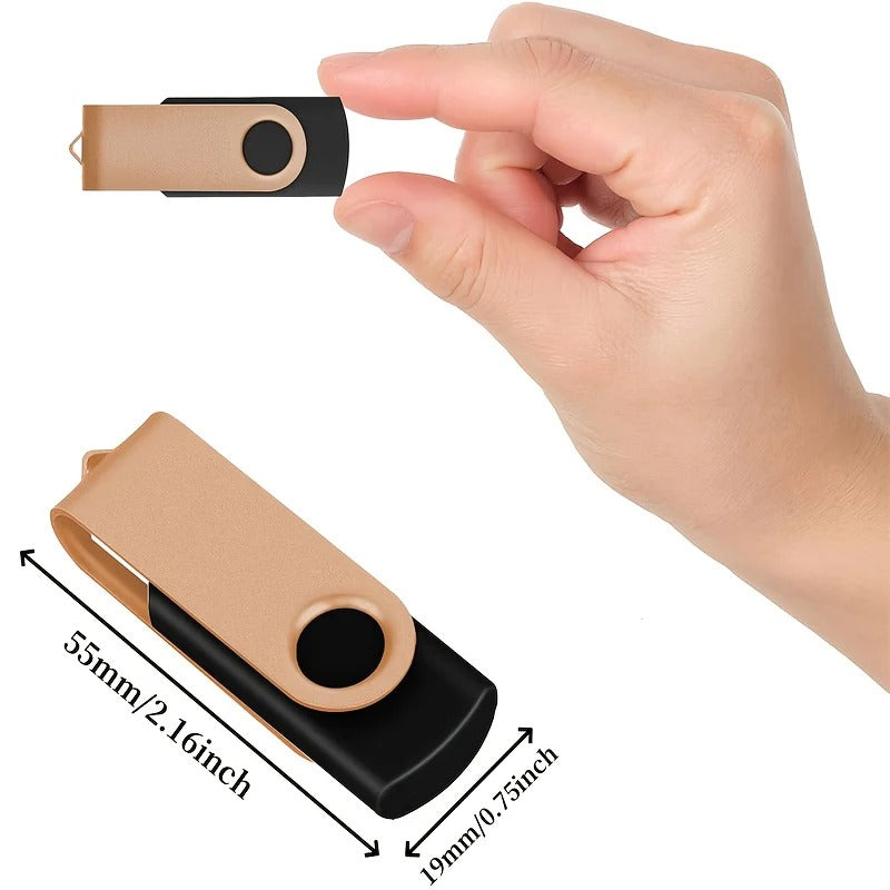Swivel USB Flash Drive 10-Pack