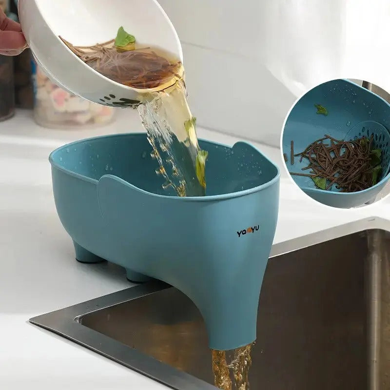Elephant Drain Basket (Set of 2)