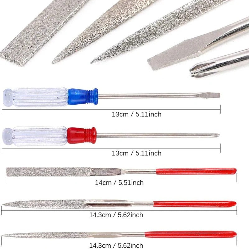 21-Piece Model Building Tool Set