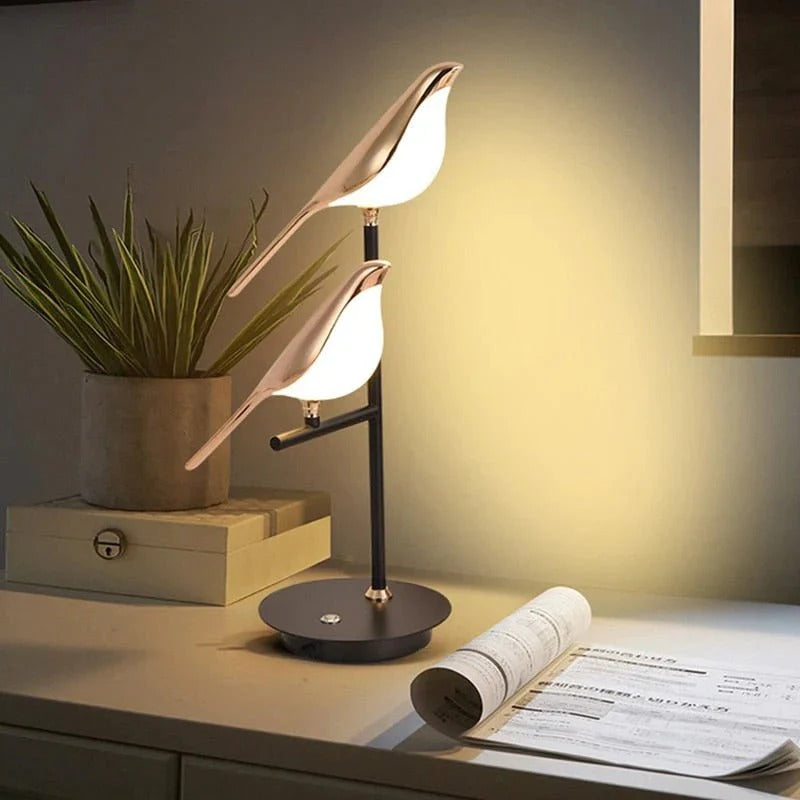 Golden Birdlight Wall Lamp Modern Nordic LED Wall Sconce