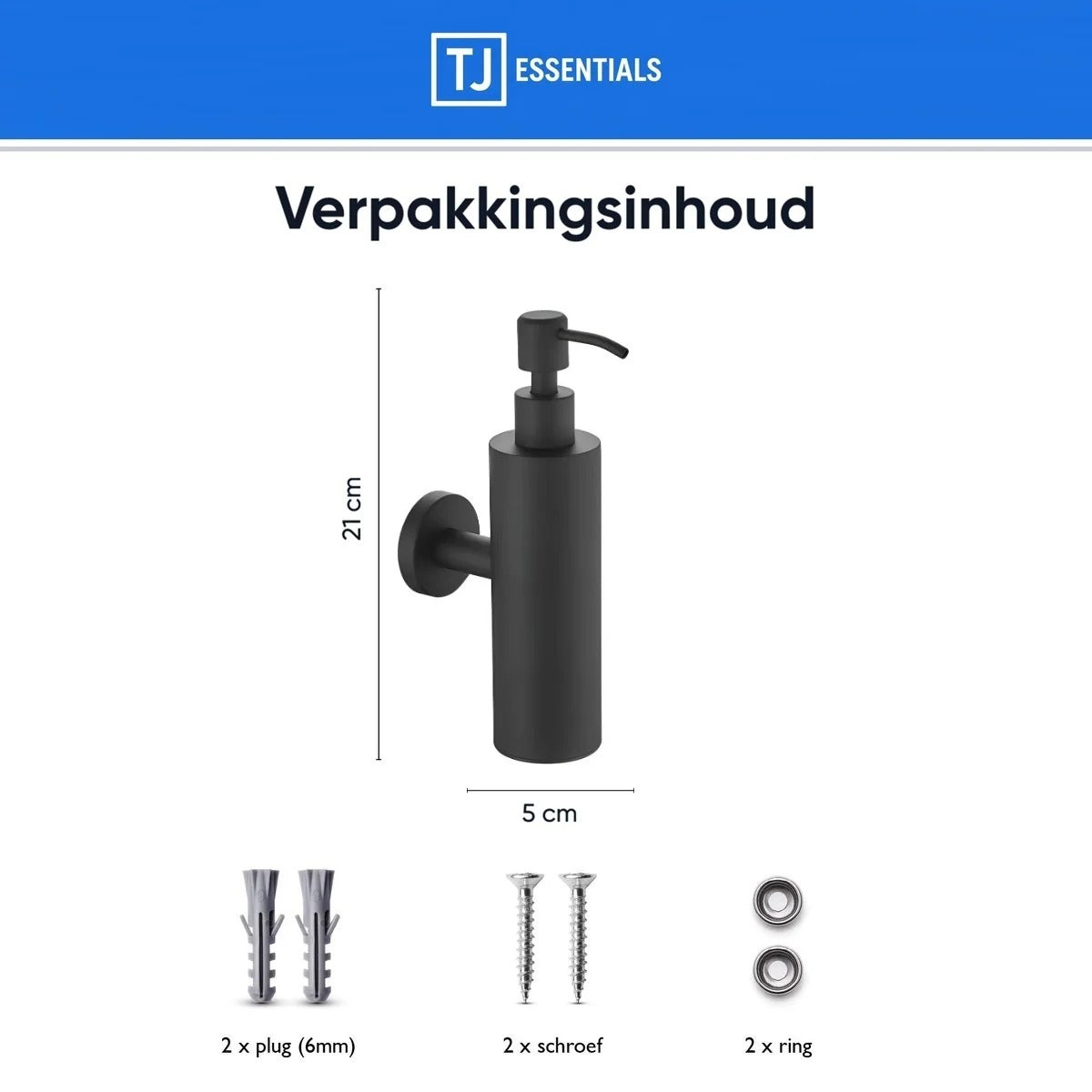 Wall-Mounted Soap Dispenser