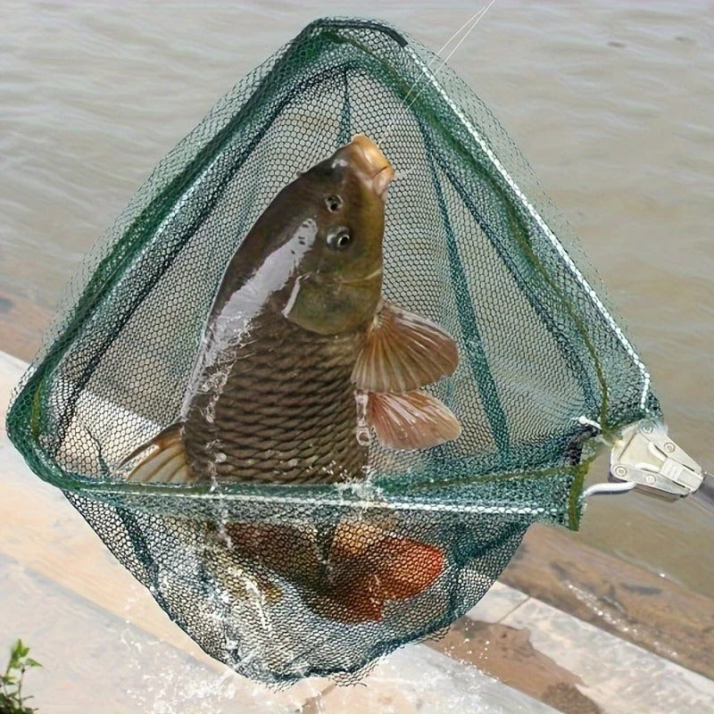 Extendable Fishing Landing Net with Storage Bag