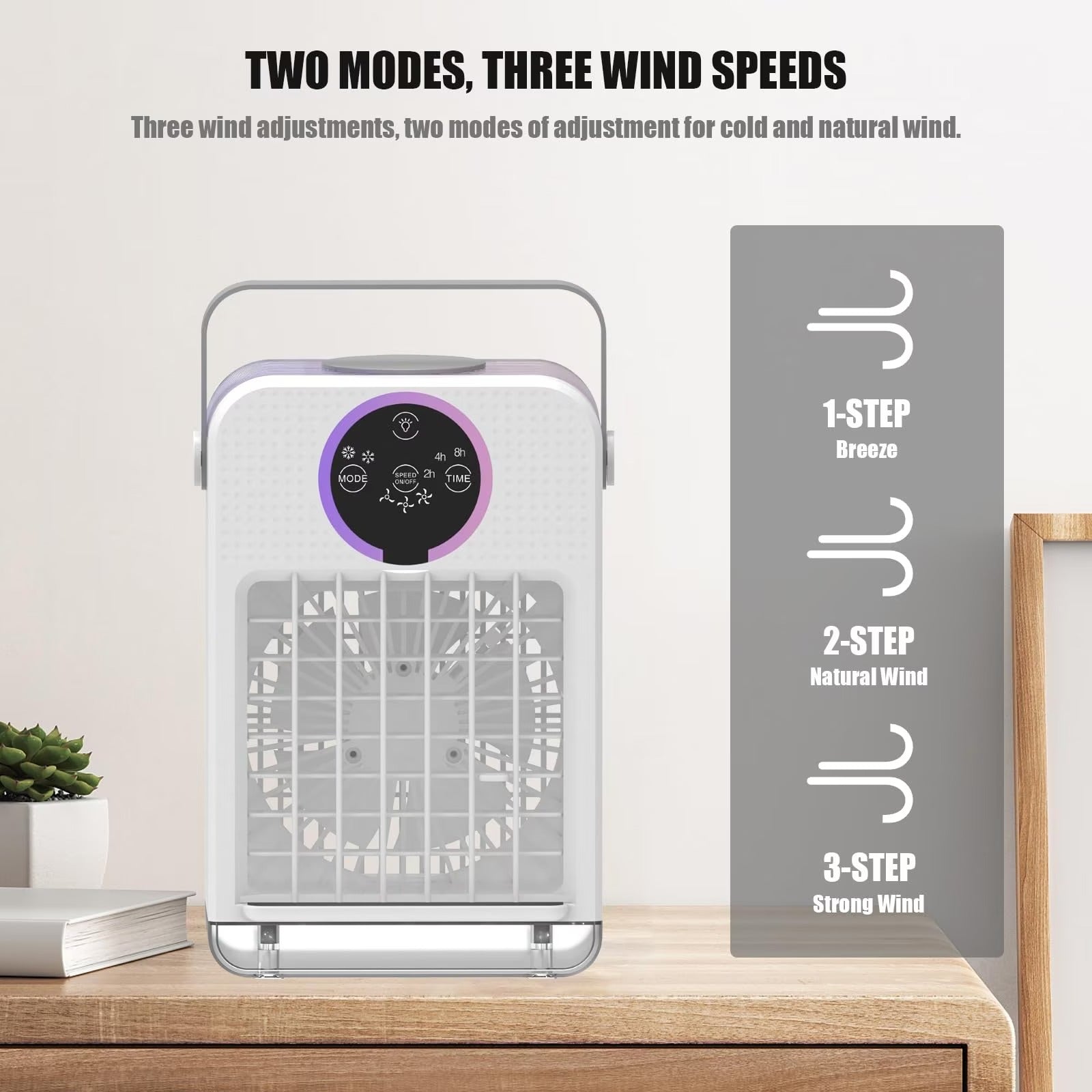 Mini Evaporative Air Cooler with Touchscreen