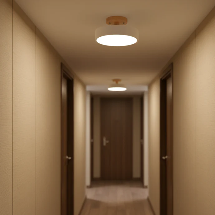 Flush Mount Ceiling Light Scandinavian LED Design