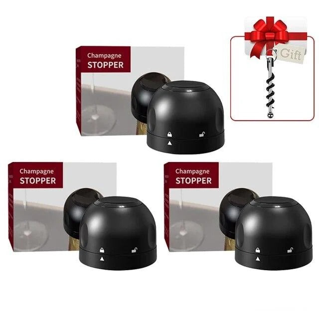 Vinocap Wine Bottle Stoppers (3-Pack)