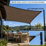 HDPE Sun Shade Sail