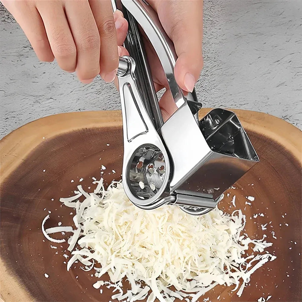 Stainless Steel Rotary Cheese Grater