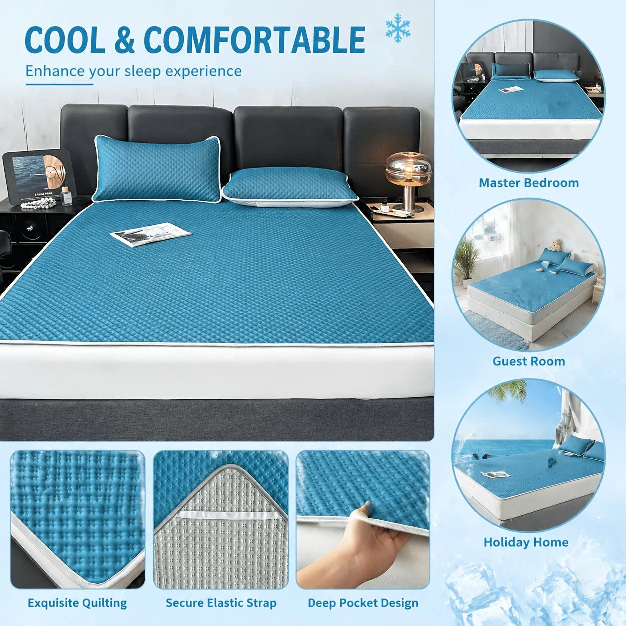 Foldable Cooling Sleeping Mat