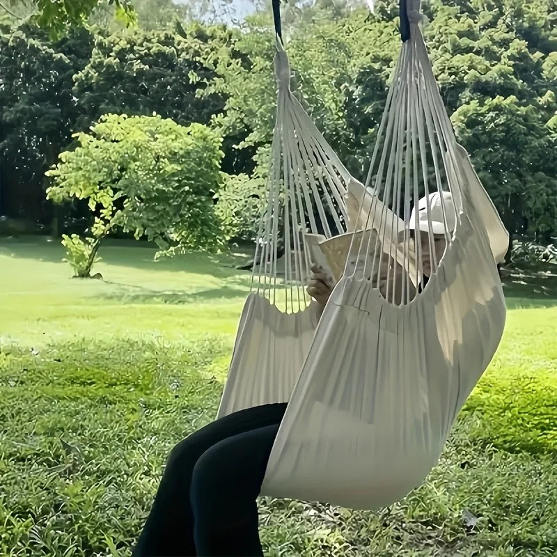 Outdoor Camping Hammock with Hanging Ropes