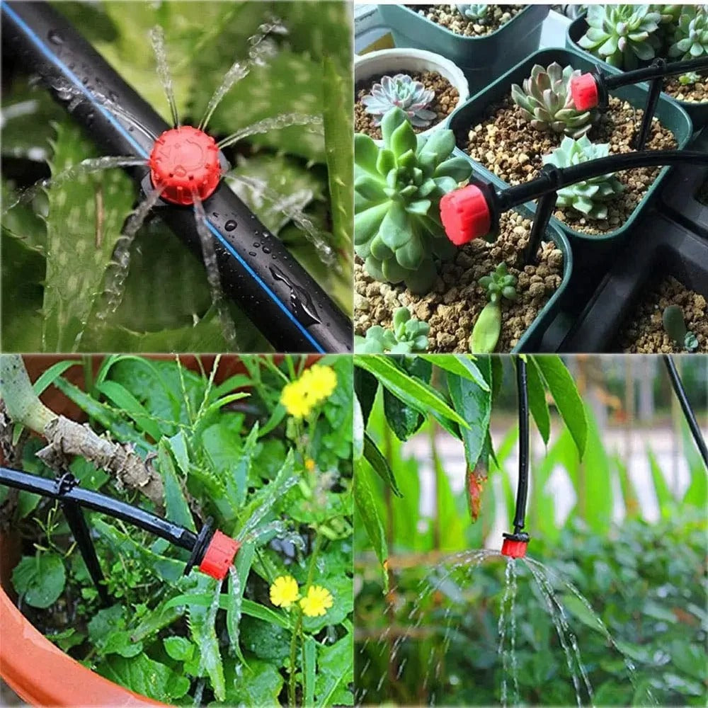 Adjustable Irrigation Drippers (100-Piece Set)