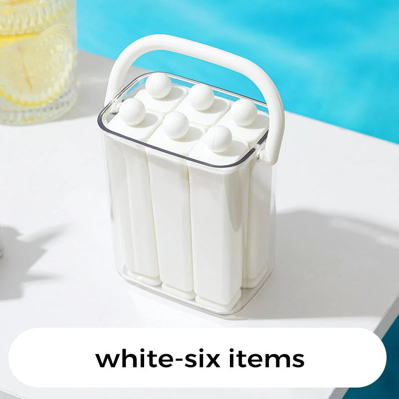 Silicone Ice Stick Mould with Storage Box