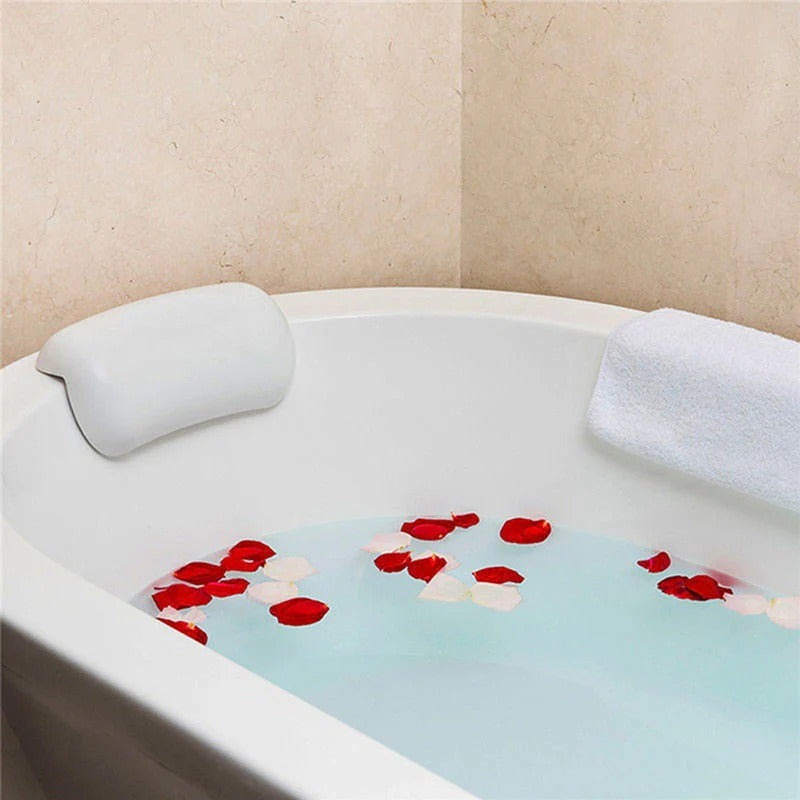 Anti-Slip Bath Pillow with Neck Support
