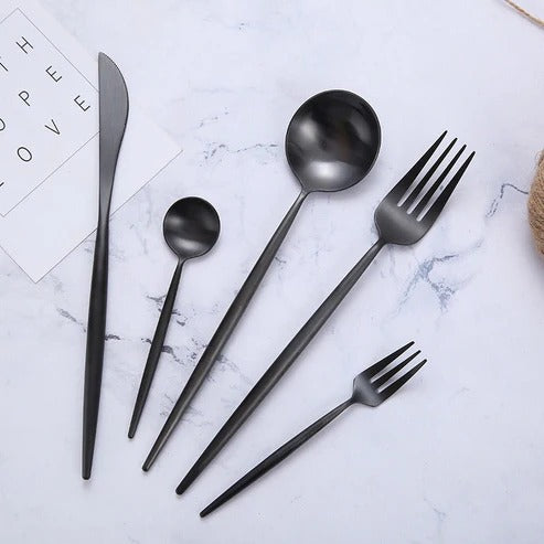 Modern 5-Piece Cutlery Set