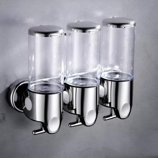 Wall-Mounted Brass Soap Dispenser