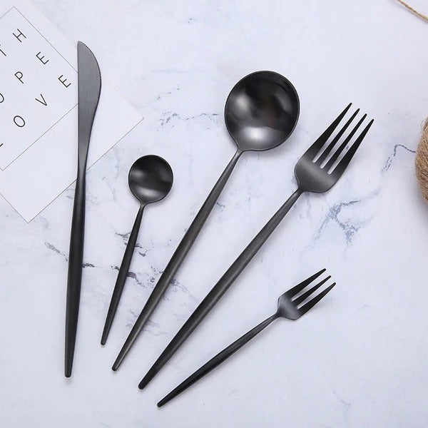 Modern 5-Piece Cutlery Set