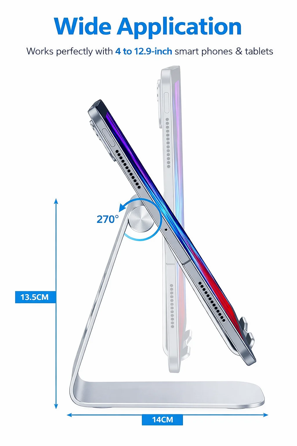 Adjustable Aluminium Tablet Stand