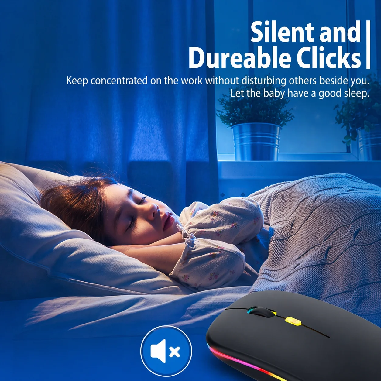 Wireless LED Mouse