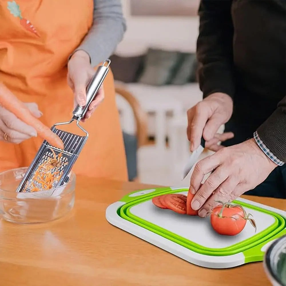 Foldable Washing-Up Bowl with Drain Plug