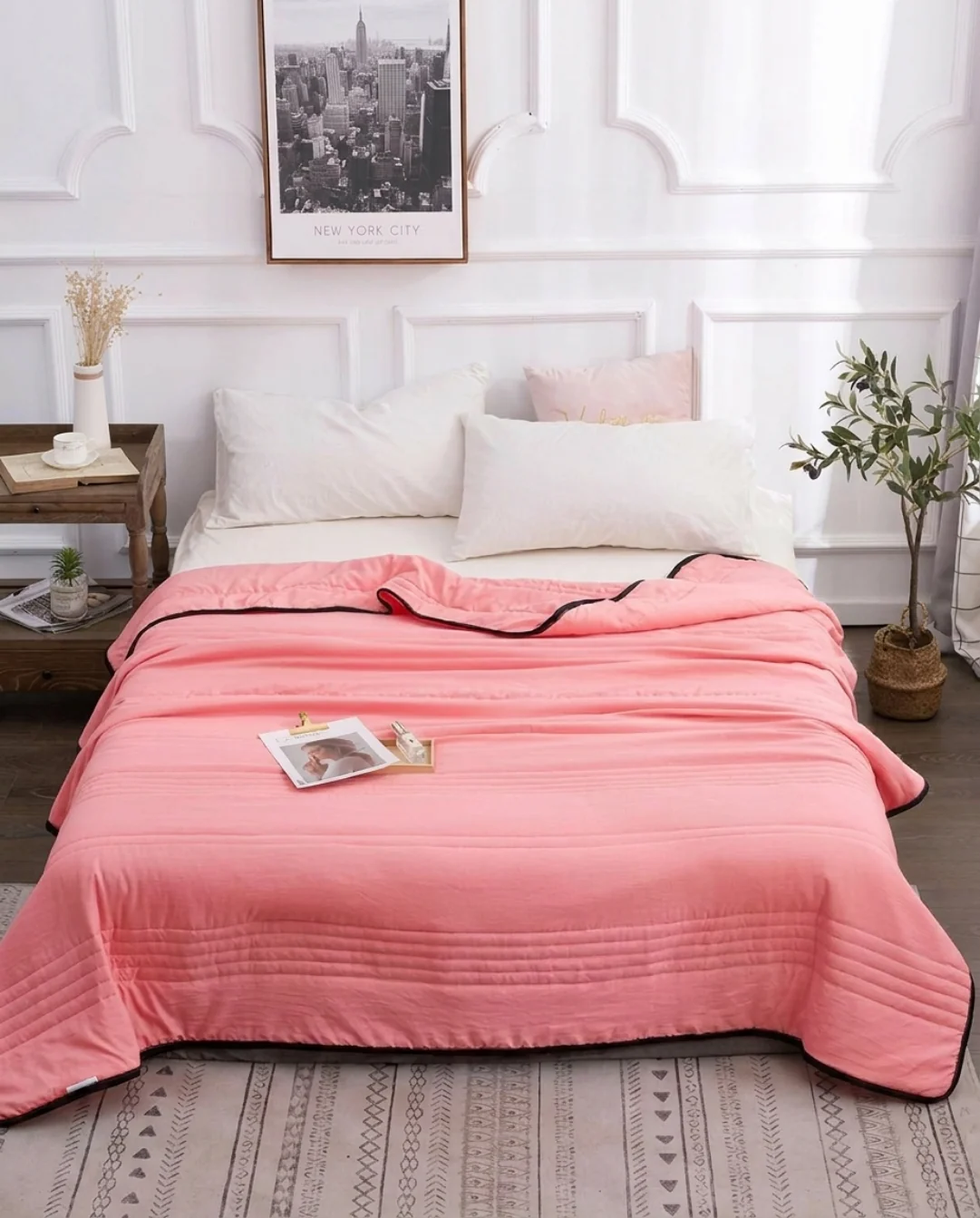 Cooling Bamboo Summer Blanket