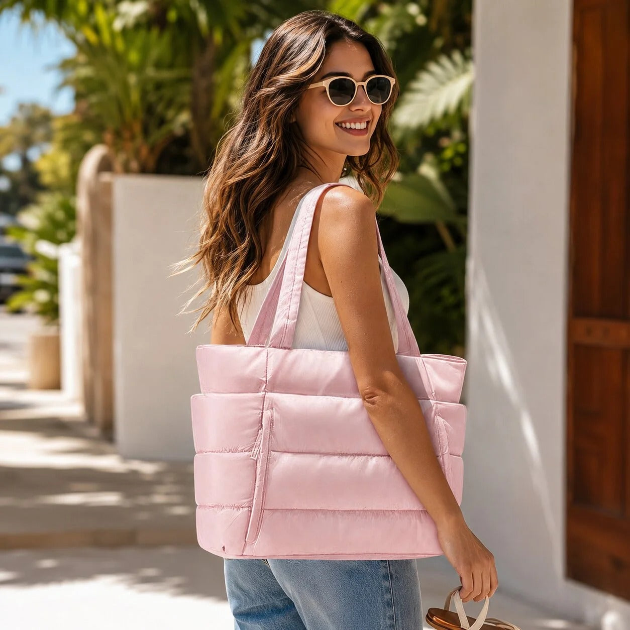 Puffer Tote Bag