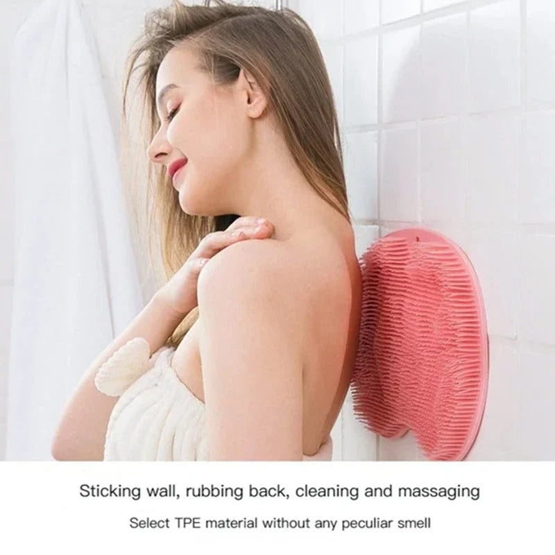 Silicone Foot Scrubber Shower Mat