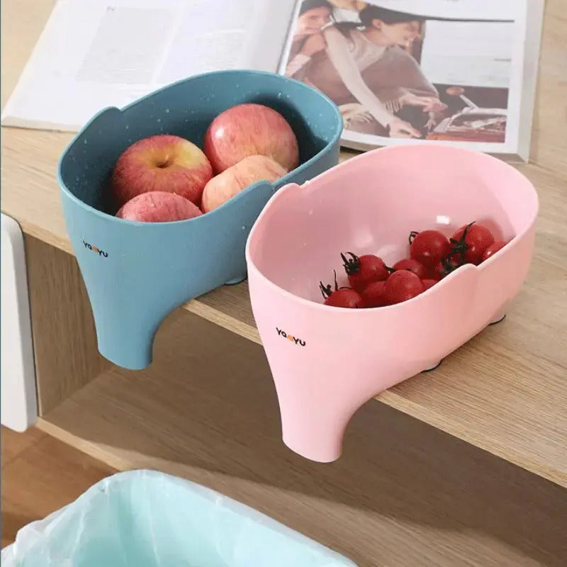 Elephant Drain Basket (Set of 2)