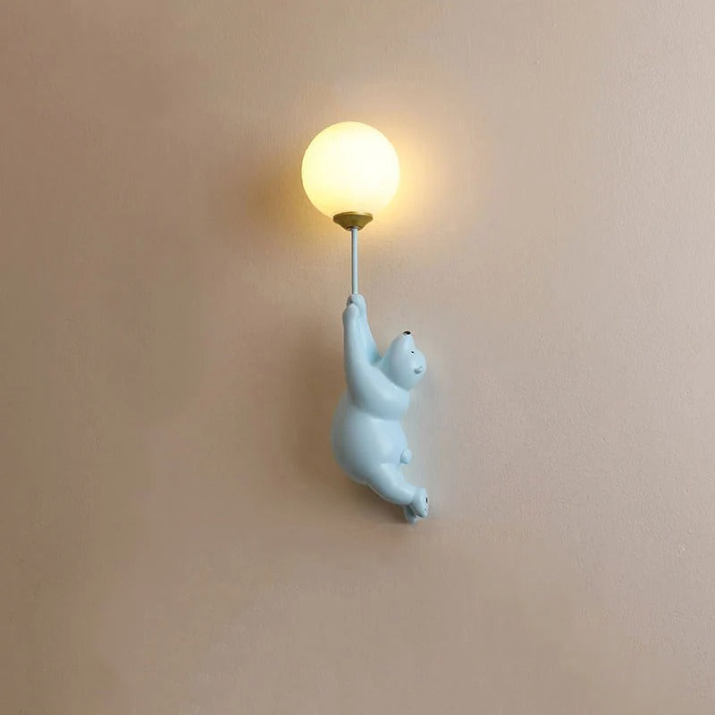 Bear Wall Lamp with LED Light