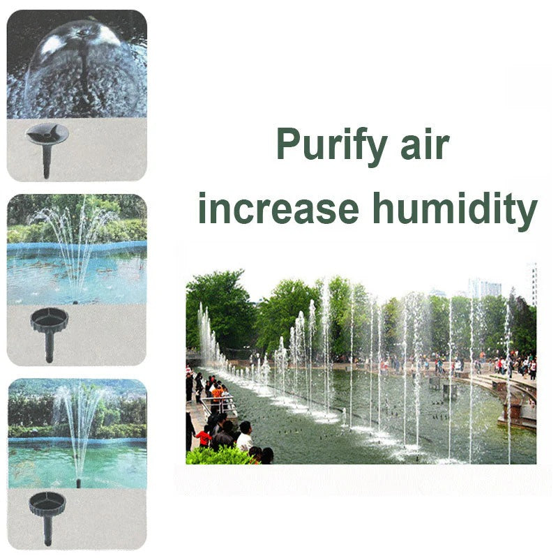 Multifunction Fountain Pump with Adjustable Flow