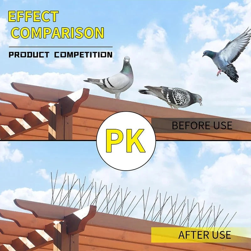 Stainless Steel Bird Deterrent Spikes