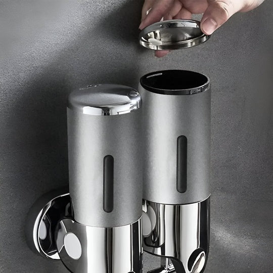 Wall-Mounted Brass Soap Dispenser