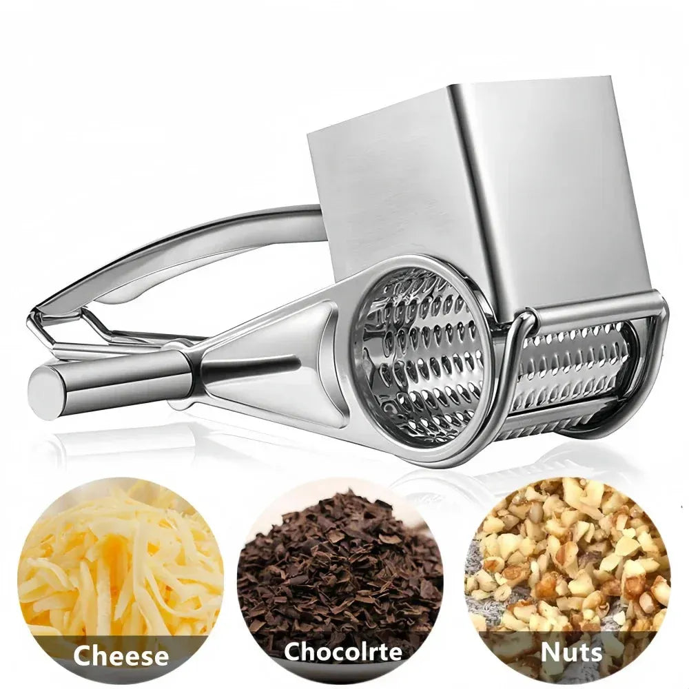 Stainless Steel Rotary Cheese Grater