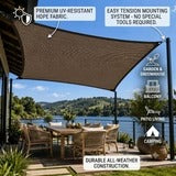 HDPE Sun Shade Sail