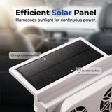 Solar-Powered Car Window Fan
