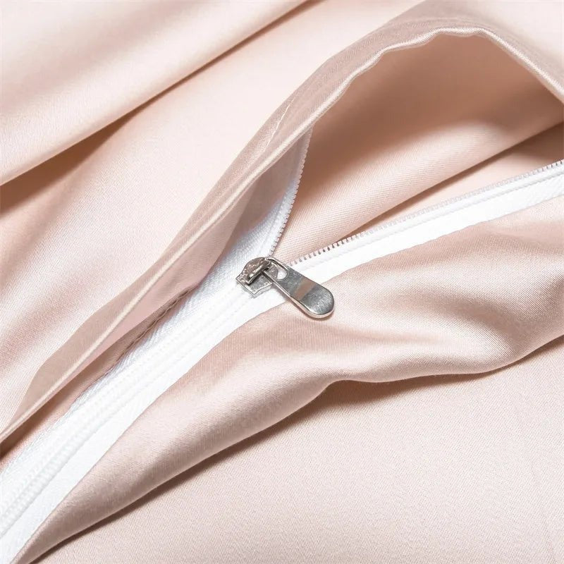 Bamboo Fiber Cooling Duvet Cover Set