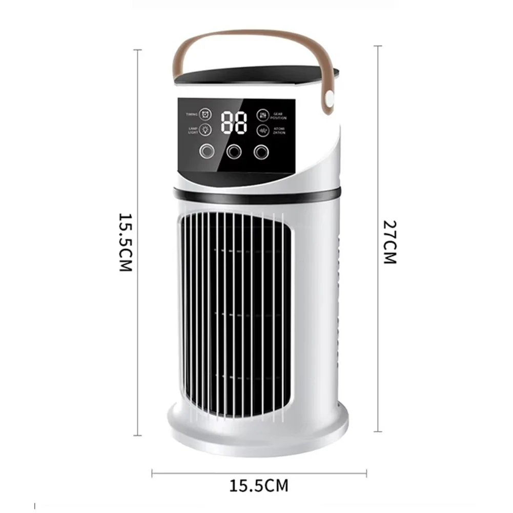 Portable Air Cooler and Humidifier with 9-Speed Fan
