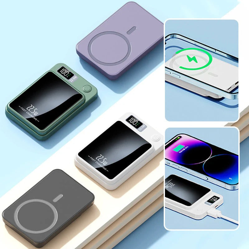 20000 mAh Power Bank with Wireless Charging
