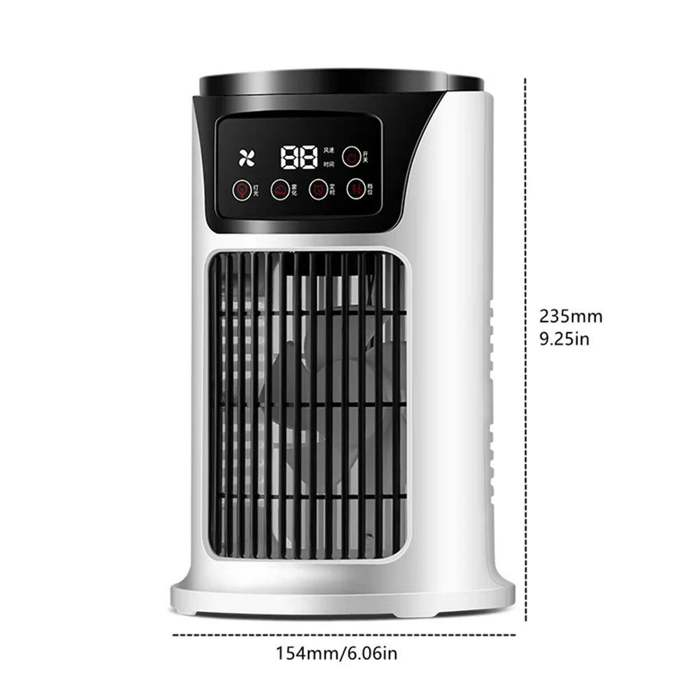 Portable Air Cooler and Humidifier with 9-Speed Fan