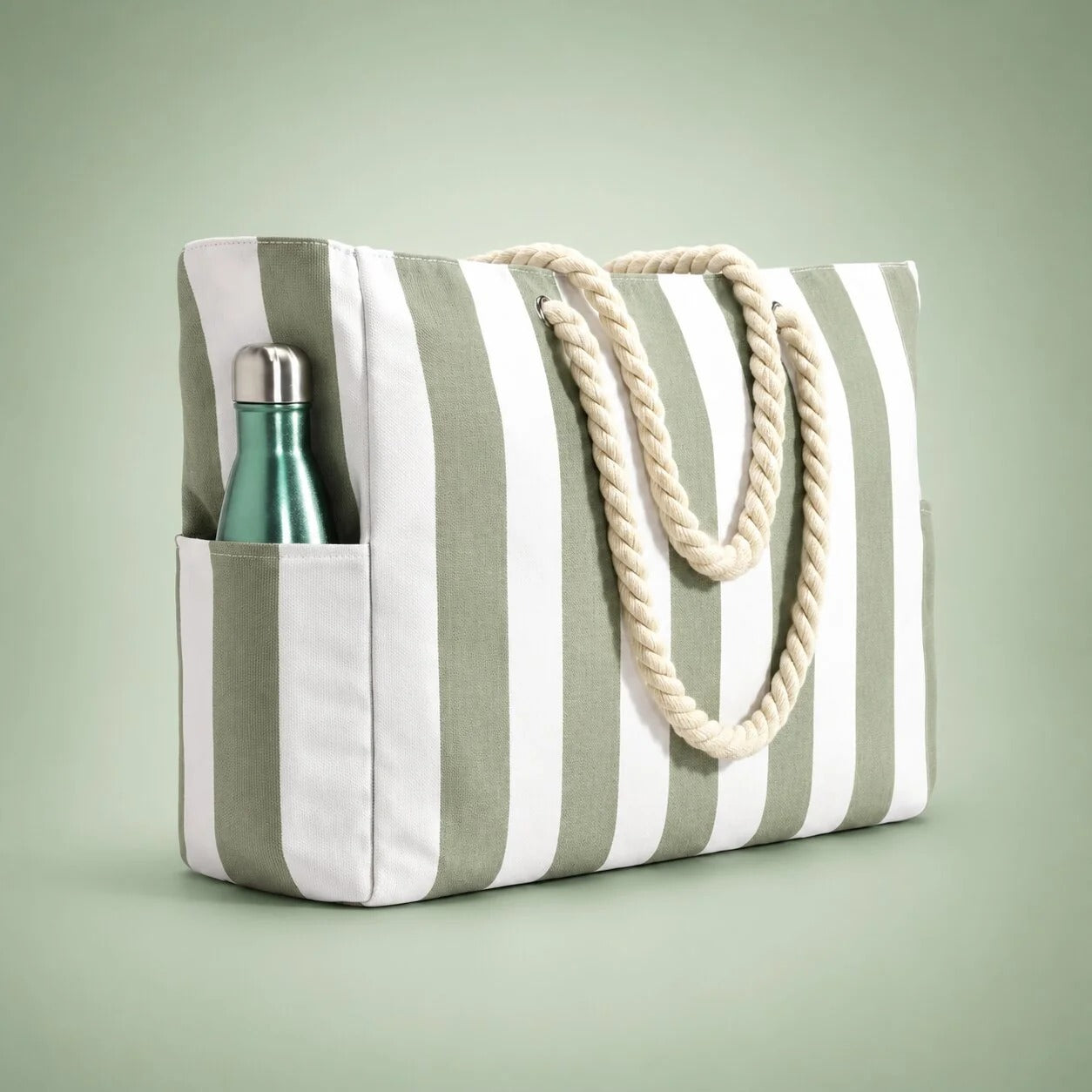 XXL Beach Bag with Zipper