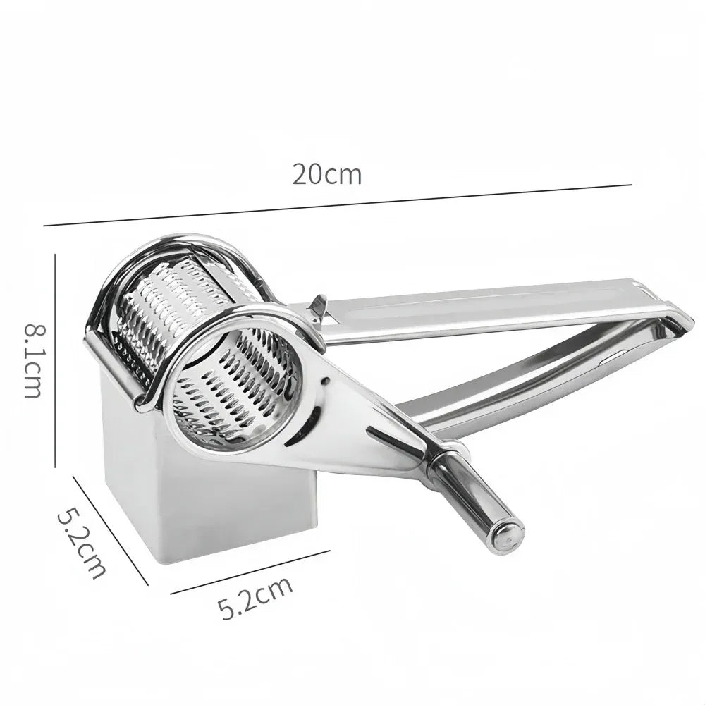 Stainless Steel Rotary Cheese Grater