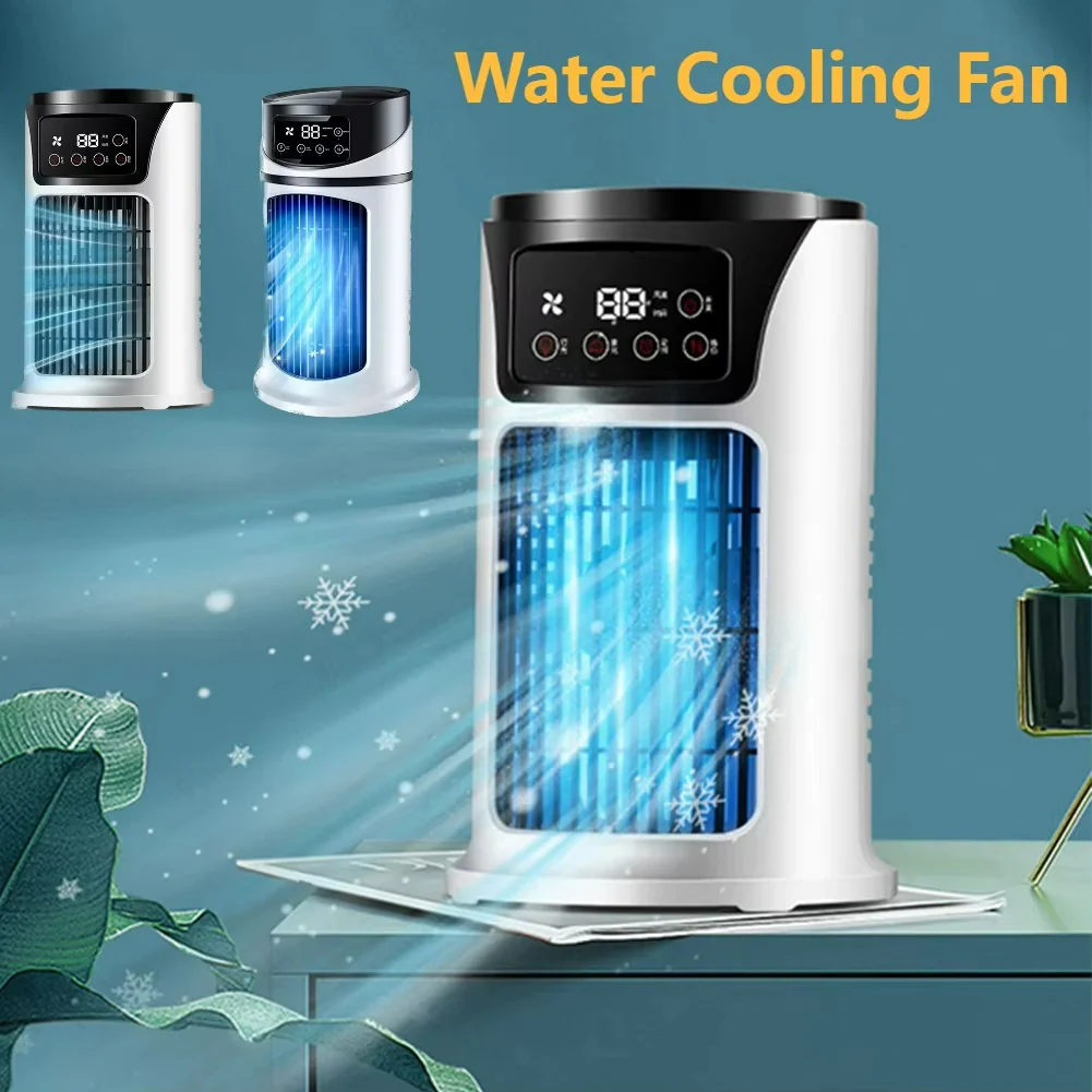 Portable Air Cooler and Humidifier with 9-Speed Fan