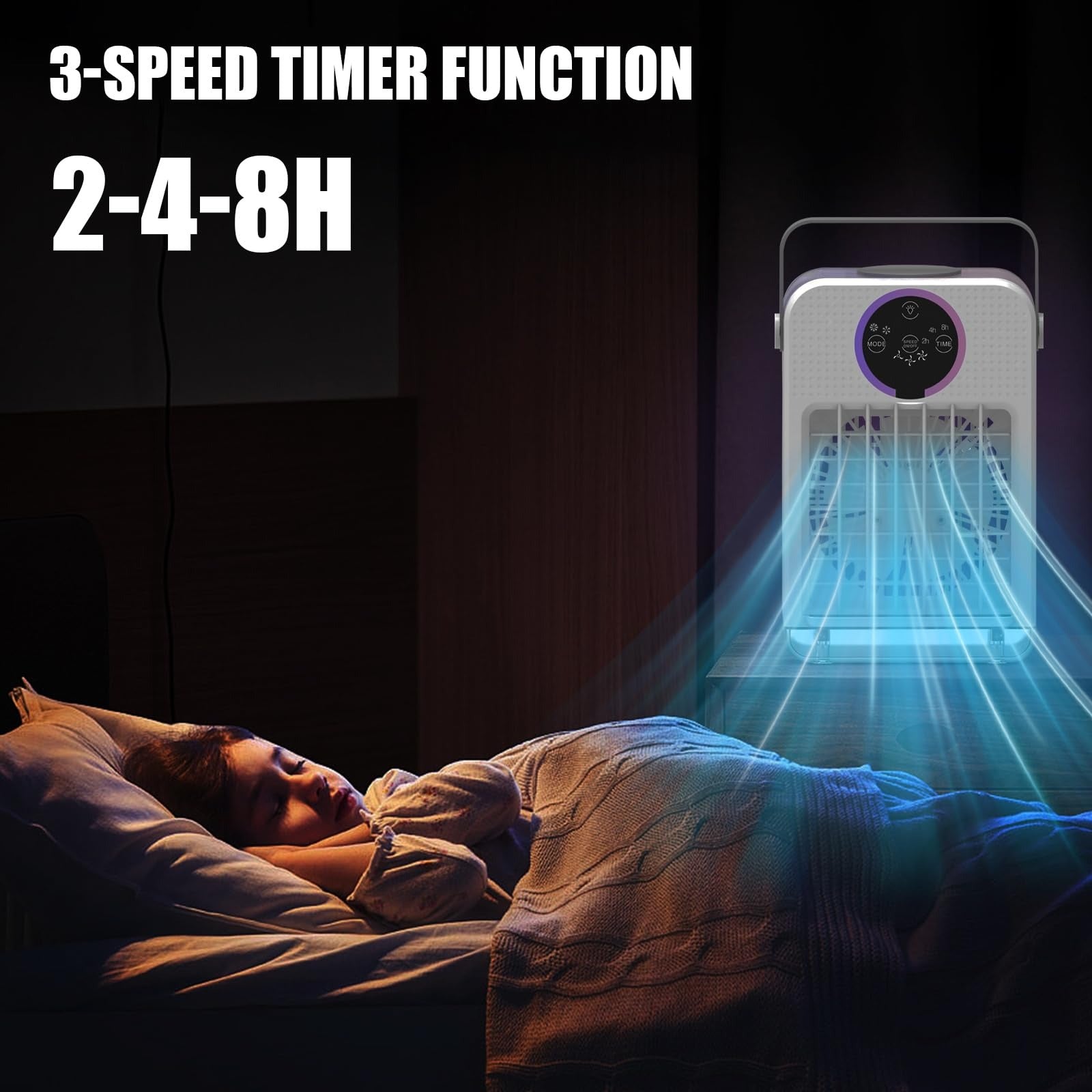 Mini Evaporative Air Cooler with Touchscreen