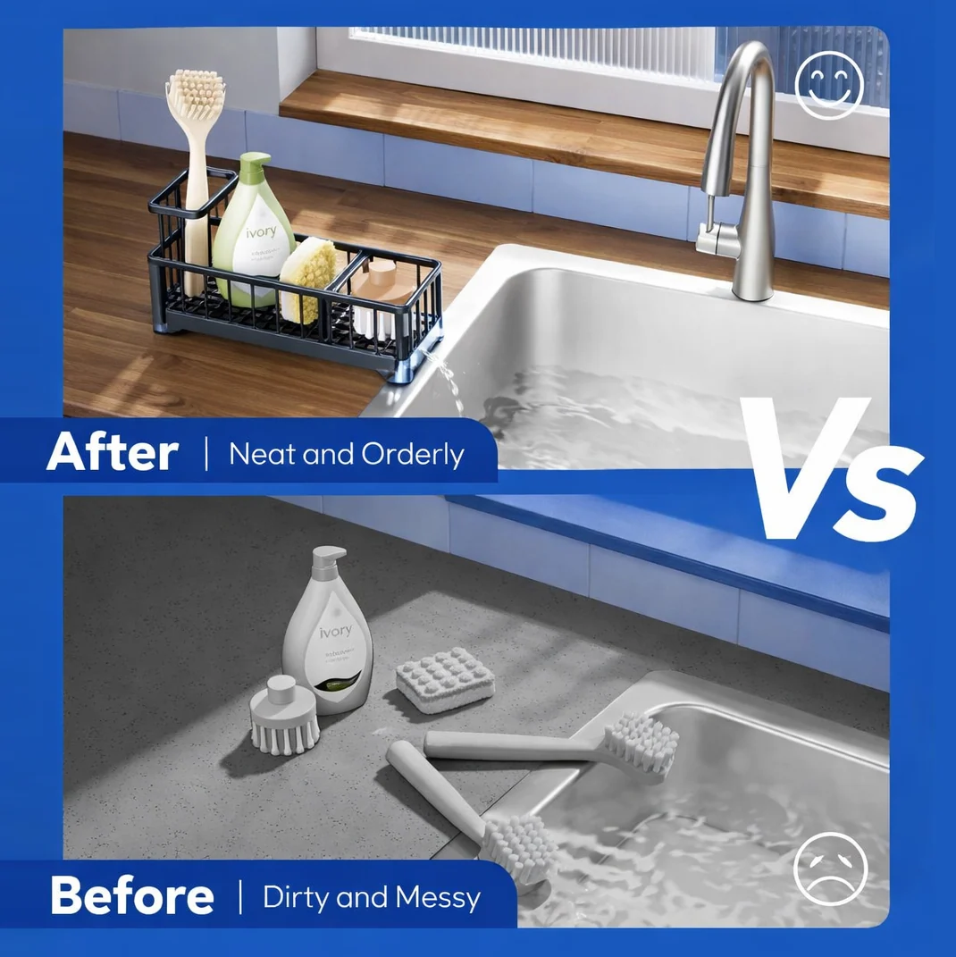 Sink Organizer Black