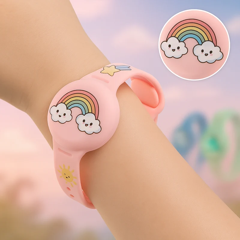 Kids' Silicone Wristband for Location Tag
