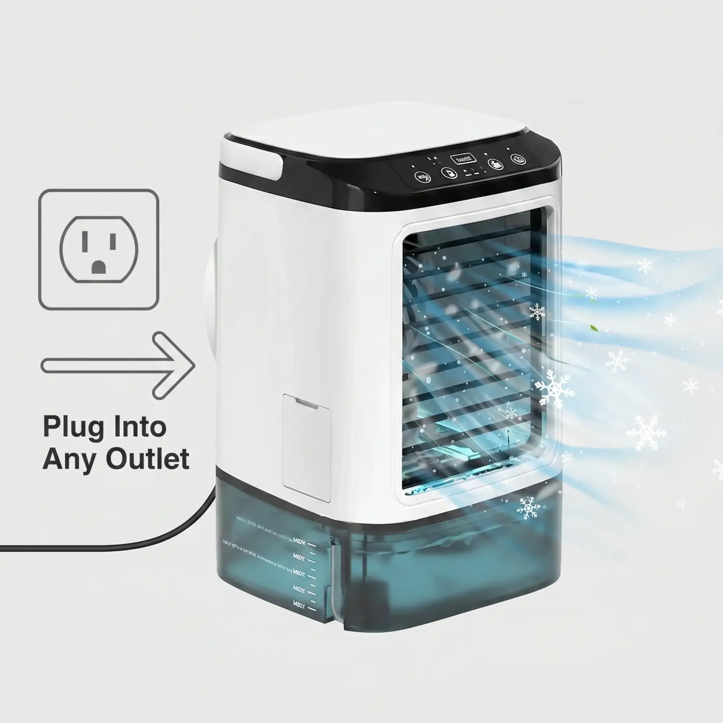 3-Speed Personal Desk Air Cooler