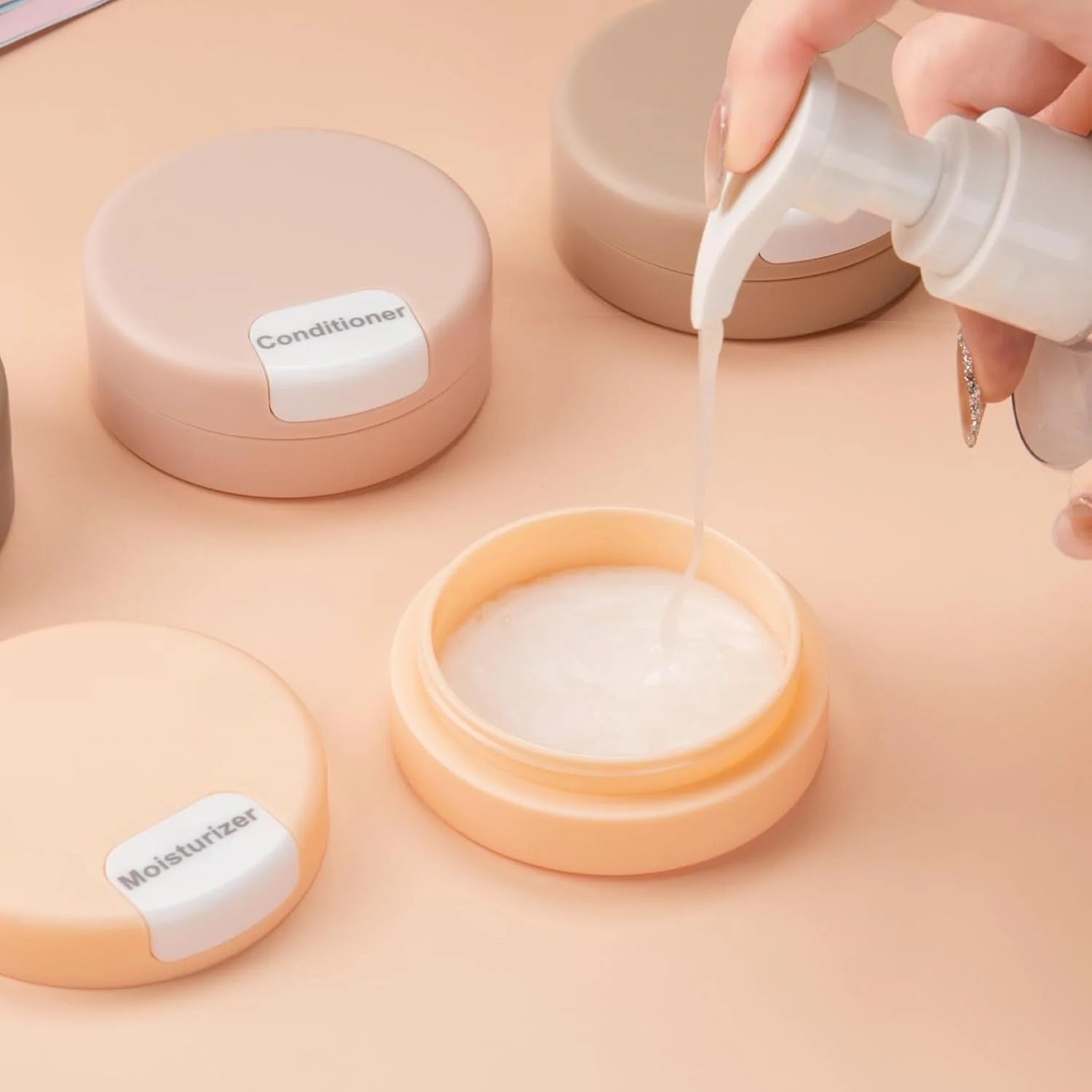 Magnetic Travel Cosmetic Containers