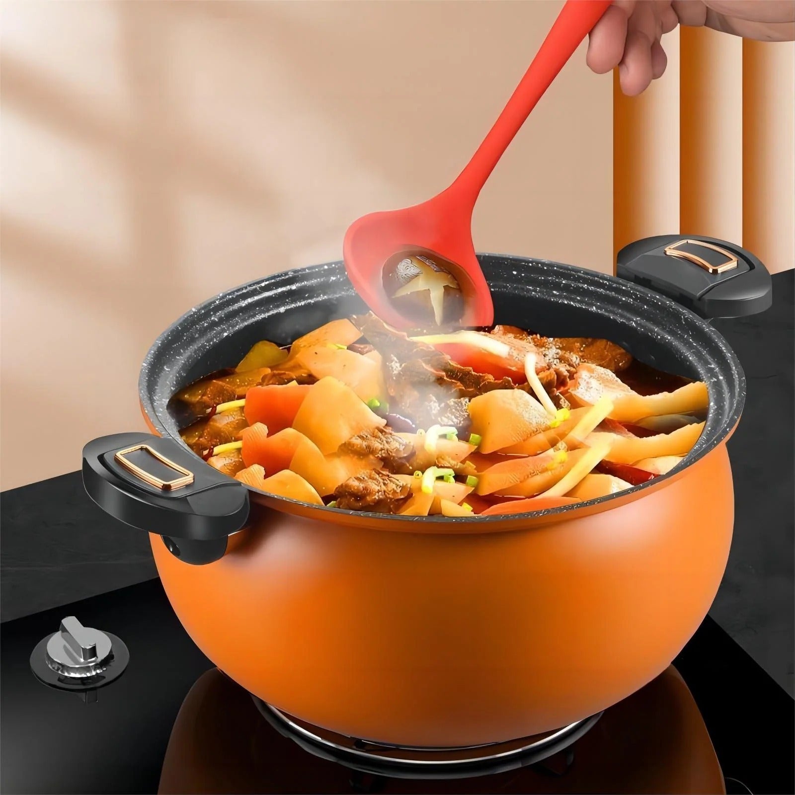 8 L Pressure Cooker with Non-Stick Coating