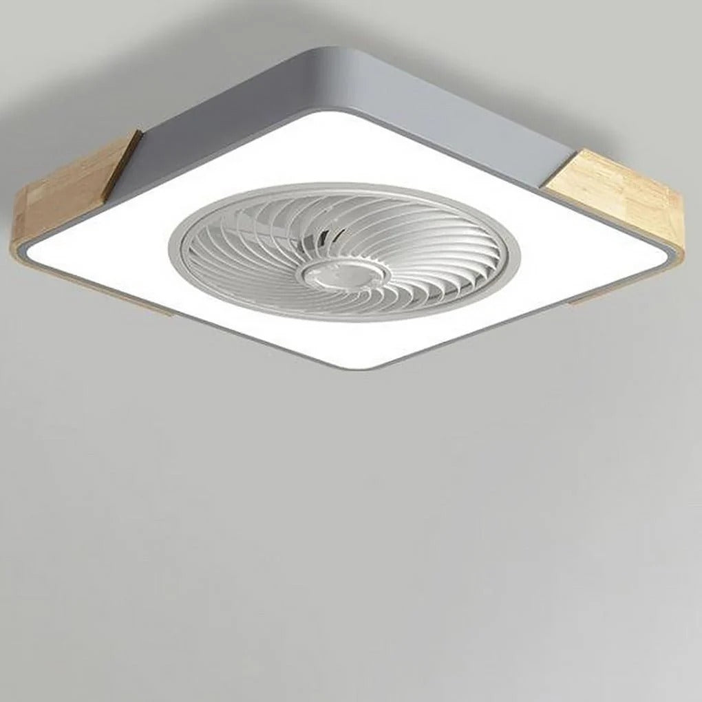 Bladeless Ceiling Fan with LED Light