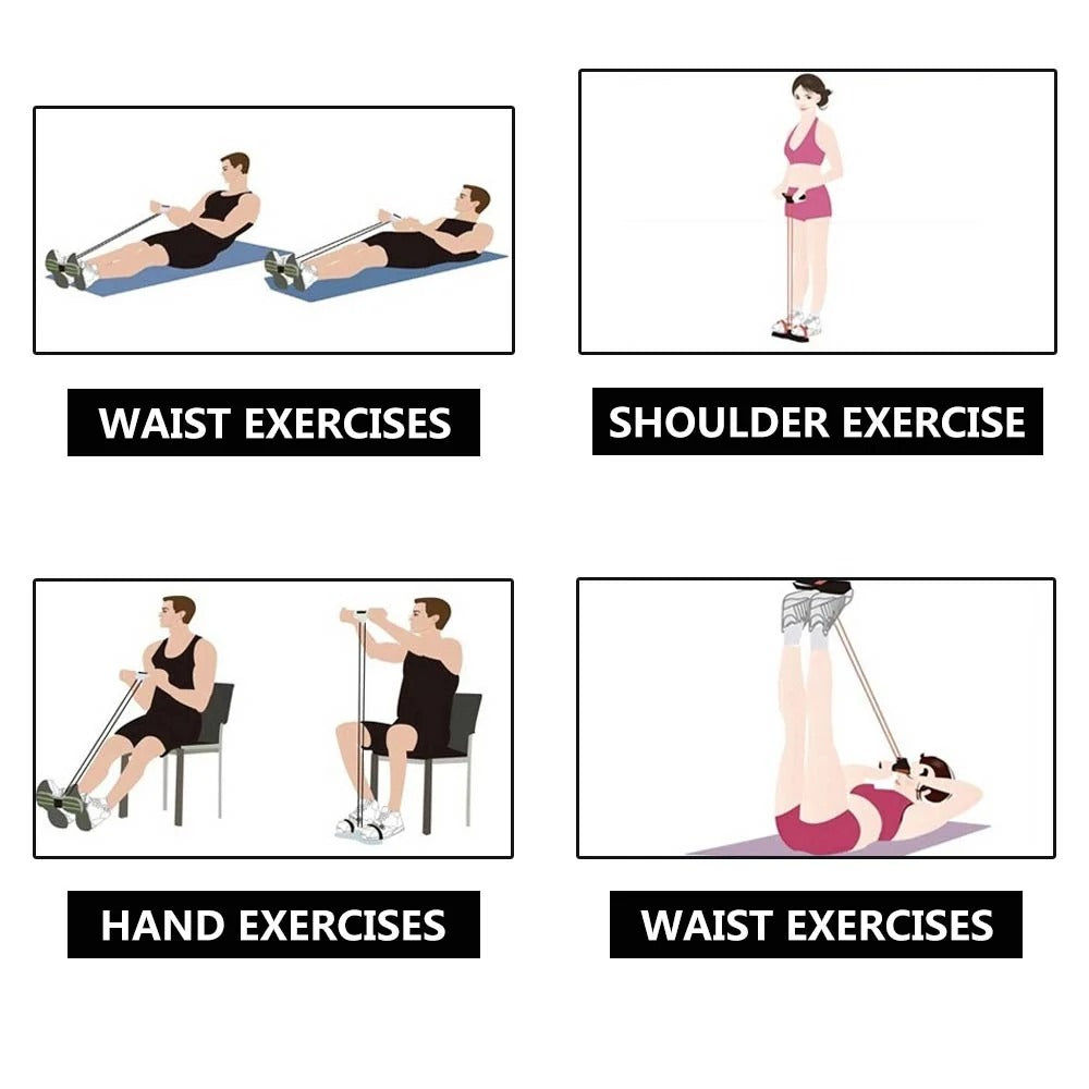 Resistance Band with Pedal