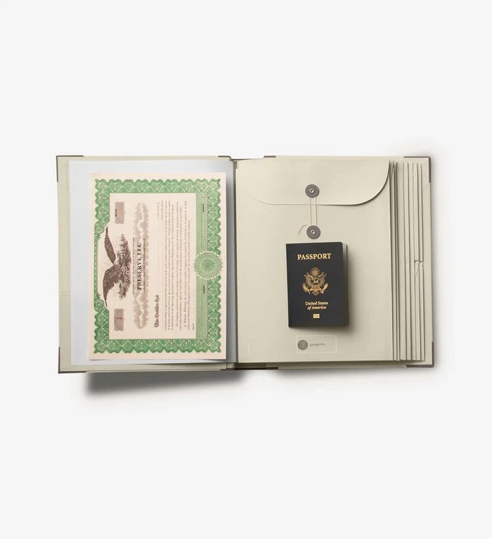 Important Documents Organizer Binder