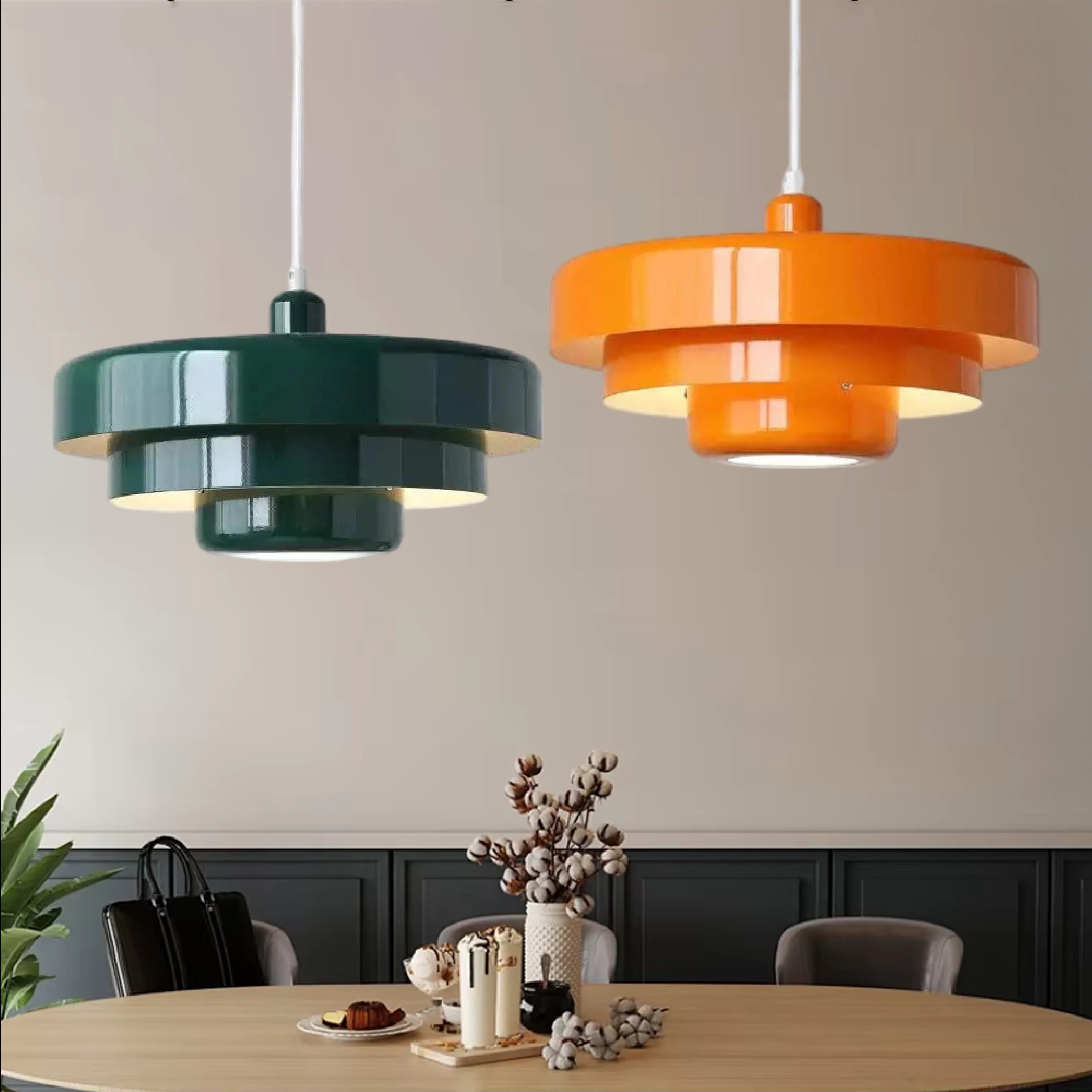 Lustro – Mid-Century Industrial Pendant Light